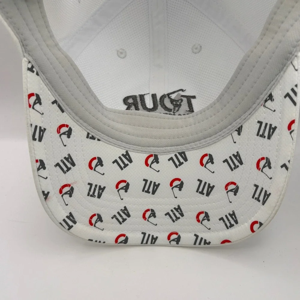Ahead Tour Championship Golf Hat Special Edition White Mens‎ Adjustable